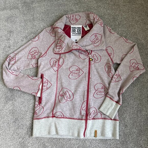 Vintage Harajuku Lovers Gwen Stefani Zip-Up Jacket – Early 2000s Y2K - Picture 1 of 8